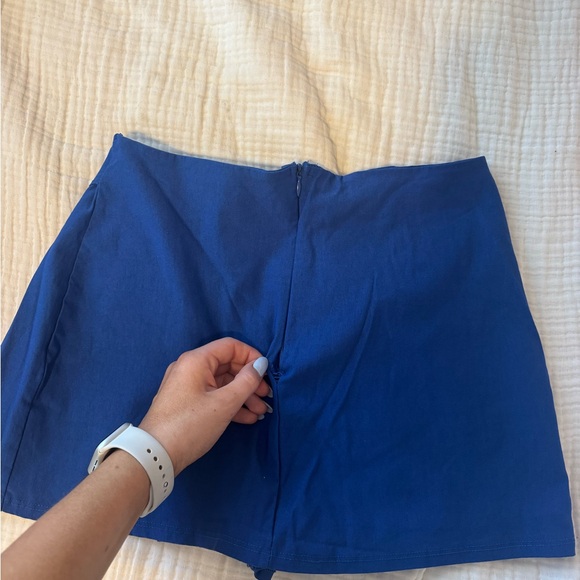 Blue Mini Skort - Picture 2 of 2